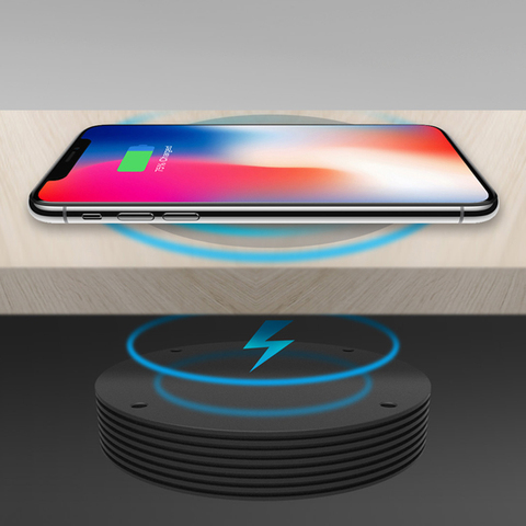 Long Distance Wireless Charging Airspace Hidden For Samsung Galaxy S10 S9 + S8 Note 8 9 iPhone XS Max XR X 8 QI Wireless Charger ► Photo 1/6