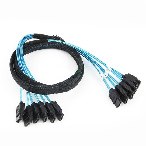 Splitter Cable Computer Accessories SATA III SAS Cable SATA 7 Pin Female to SATA 7 Pin​ Female Data Cable for Server ► Photo 1/6