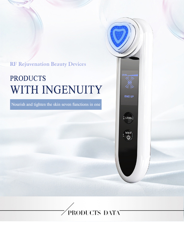 Tinwong LED Photon Light Therapy RF EMS Skin Rejuvenation Face Lifting Tighten Massager Beauty Skin Care Tool Face Massage ► Photo 1/6