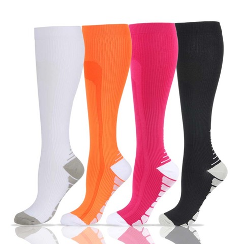 Brothock Medical Compression Stockings Explosive Sport Soccer Socks Non-slip Outdoor Cycling Presure Elasticity Running Socks ► Photo 1/6