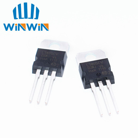 50pcs LM7805 L7805 7805 Voltage Regulator IC 5V 1.5A TO-220 ► Photo 1/1