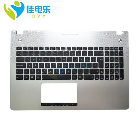 N56 Laptop Keyboard for Asus n56v n56vv n56vb n56vz N56JR n56vm spain SP backlit Palmrest Top case 90NB06D5-R31SP0 ► Photo 1/6