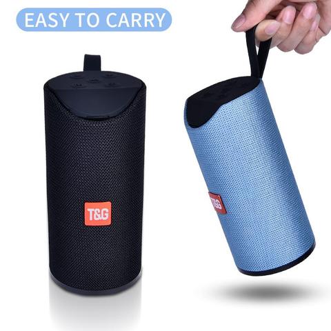 TG-113 Portable Speaker Bluetooth Speakers Stereo Wireless Loudspeaker Mini Column Music Bass 10W Outdoor Speaker Waterproof ► Photo 1/6