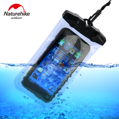 Naturehike Waterproof Phone case PVC Bag Case Pouch Phone Cases for iPhone/Samsung/millet/huawei/meizu/HTC/XIAOMI swimming bag ► Photo 1/5