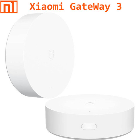 Xiaomi Smart Home Multi-function Gate way 3  functional GateWay 3 Alarm System Socket (zigbee) Temperature Door Sensor Phone APP ► Photo 1/5