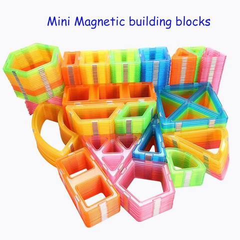 42-184pcs Magnetic Blocks Magnetic Designer Building Construction Toys Set Magnet Educational Toys For Children Kids Gift ► Photo 1/6