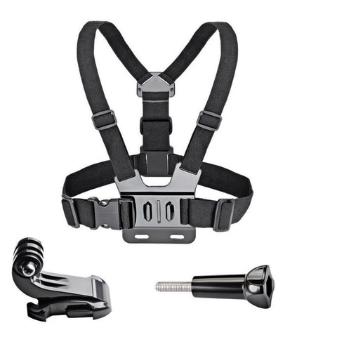 GoPro Accessories Adjustable Chest Mount Harness Chest Strap Belt for GoPro HD Hero 8 7 6 5 4 3+ 3  SJ4000 SJ5000 Sport Camera ► Photo 1/5
