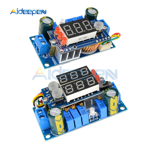 5A MPPT Solar Controller DC-DC LED Digital Step Down Buck Converter Power Transformer Supply CC/CV Battery Charging Test For Car ► Photo 1/6