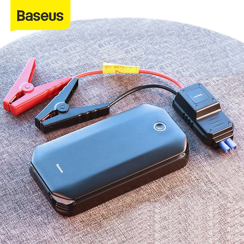 Baseus Car Jump Starter Starting Device Battery Power Bank 800A Jumpstarter Auto Buster Emergency Booster Car Charger Jump Start ► Photo 1/6