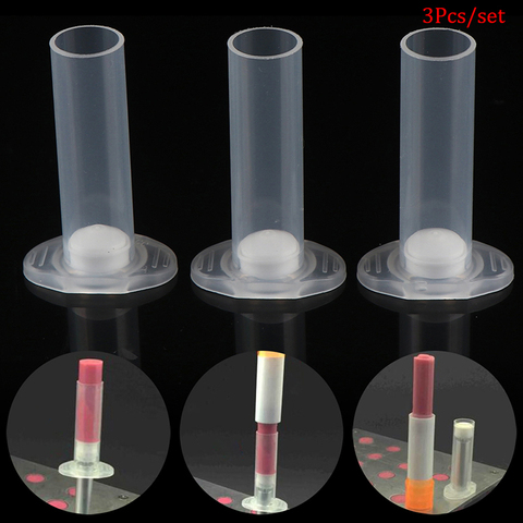 3 Pcs/lot Lipstick Mould Easy Canned Plastic Mold DIY Lip Balm Tools Makeup Tools and Accessories ► Photo 1/6