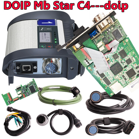 With DOIP diagnostic Full Chip MB Star C4 SD Connect Star Diagnosis C4 with Newest 2022.06 Software Vediamo DTS Free Shipping ► Photo 1/1