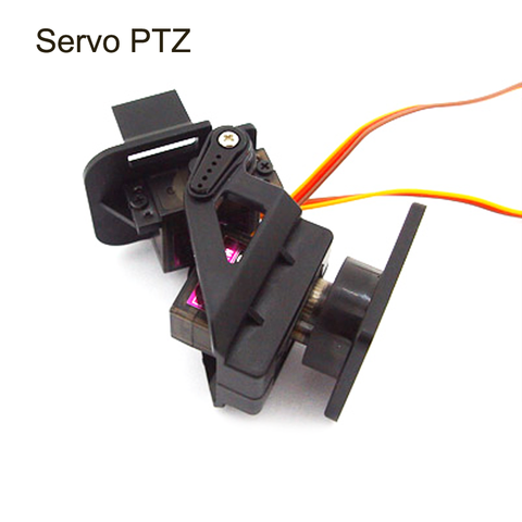 1Set 20g Nylon Plastic Dual Axis Servo Gimbal PTZ Mount Bracket Micro Aerial Model Camera For RC Drone Quadcopter Toys Parts ► Photo 1/4
