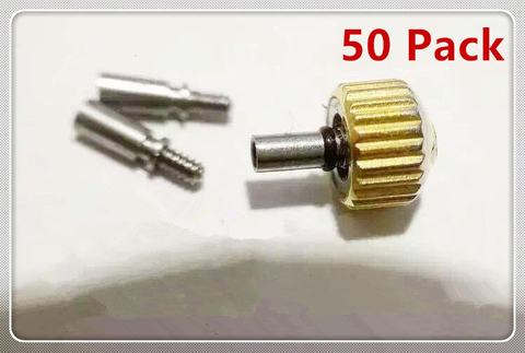 50Pieces M0.9 to M0.9 Watch Winding Stem Crown Connector Adapter Changer For Watch Repair Tool parts Replacement ► Photo 1/2