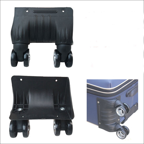 Wheel trolley case accessories Siamese universal wheel mute roller suitcase repair double row aircraft rim pulley ► Photo 1/6