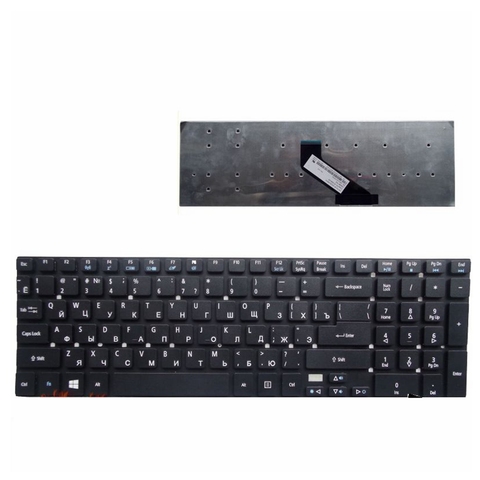 Russian Keyboard for Acer PK130N42A04 MP-10K33US-698, MP-10K33US-6981 MP-10K33US-6983 KB.I170A.410 MP-10K33SU-4421W MP-10K3 RU ► Photo 1/4