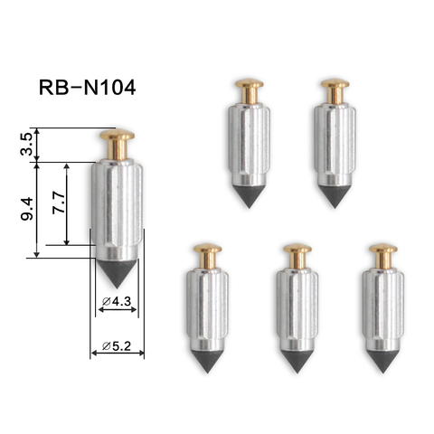 Different specification needle valves 5.2mm width agriultural machine carburetor needle valve ► Photo 1/3