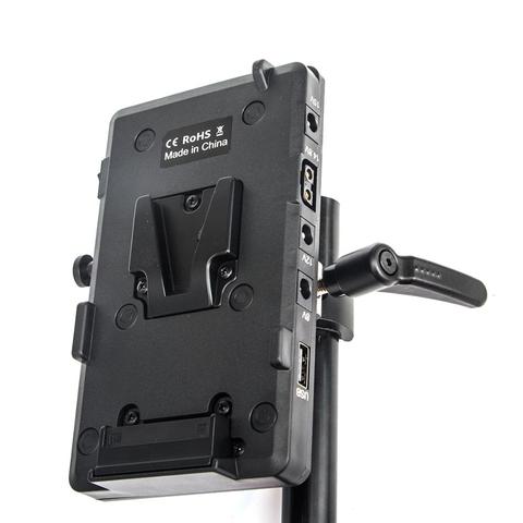 FOTGA V-Lock Power Supply Systerm D-tap Battery Plate Adapter V Mount Plate for Broadcast SLR HD camera ► Photo 1/6