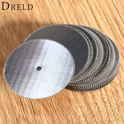 DRELD 20Pcs Dremel Accessories 32mm Mini Circular Saw Blades HSS Wood Cutting Disc for Dremel Rotary Tool Power Tool ferramentas ► Photo 1/6