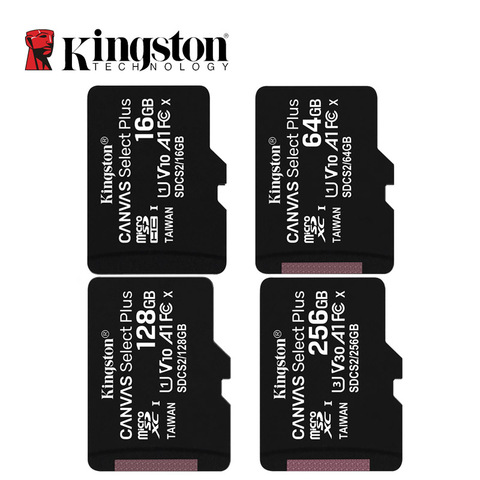 Memoria Micro SD Kingston 128GB CANVAS Select Plus 100Mb/s Classe10