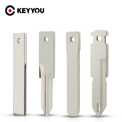 KEYYOU 10pcs VAC102 VA2 HU83 NE72 Key Blade For Renault For Nissan For Citroen For Peugeot Car Remote Original Uncut Key Blade ► Photo 1/5