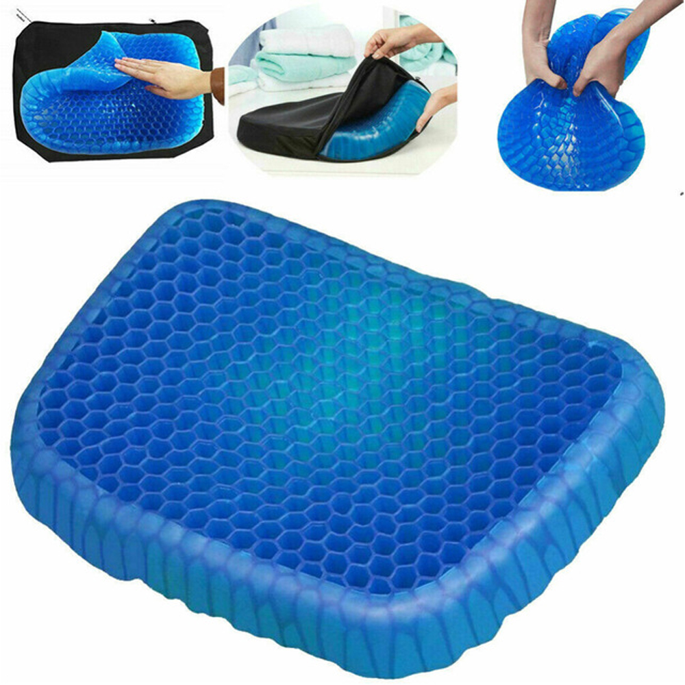 Breathable Ice Pad Honeycomb Gel Seat Cushion For Pain Relief
