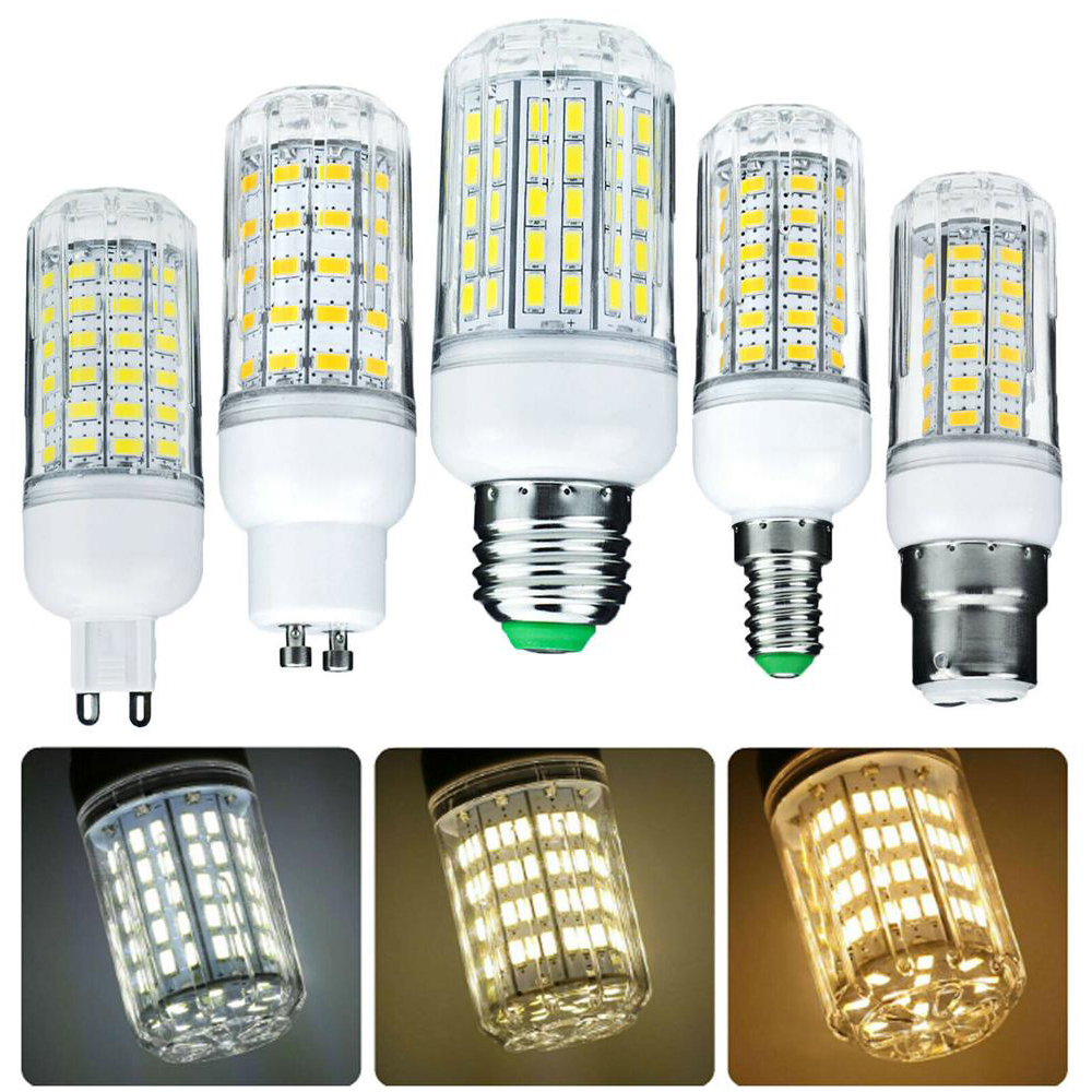 1000 Lumen 6W 12W 15W 20W 25W LED Light Bulbs 110V E27 B22 Luce LED E14 G9 GU10 Screw Base Neutral White Lamps Ray - Price history Review