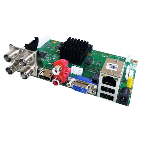 OUERTECH 1080P/5MP CCTV 6in1 AHD and IP Camera 4CH Video Recorde Main Board CVBS 4CH ONVIF Surveillance Motherboard ► Photo 1/3