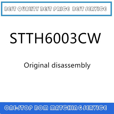 10PCS--50PCS STTH6003CW  STTH6003 60A 300V  TO-247 Original disassembly ► Photo 1/1