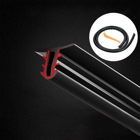 LEEPEE Universal Auto Rubber Dashboard Seal Strip Filler Weatherstrip Noise Sound Insulation Rubber Strip Car Stickers ► Photo 1/6