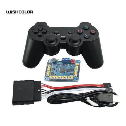 32 Channel Servo Control Board Robot Control Board Servo Controller with ps2 Remote Control ► Photo 1/5