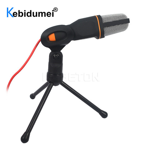 SF666 Handheld Microphone Sound Studio Microphone For Computer Chat PC Laptop Notebook Karaoke Mic For Mobile Phones ► Photo 1/6