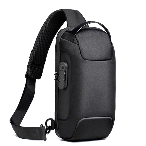 Men's Waterproof Multifunction Oxford Crossbody Bag Anti-theft Sling Shoulder Bags Short Trip Messenger Chest Bag Pack For Male ► Photo 1/6