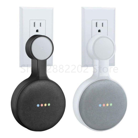 Outlet Wall Mount Hanger Stand Speaker Holder for Google Home Mini Voice Assistant Home Kitchen Bathroom Supplies ► Photo 1/6