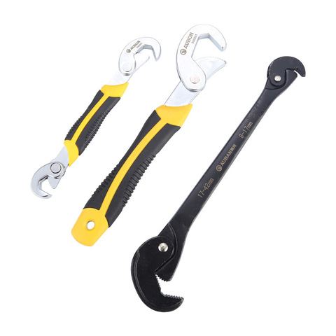 Adjustable Universal Wrench Self-Adjustable Spanner Multi-function Home Repair Key Hand Tools Multi Purpose Magic Wrenches Tool ► Photo 1/6