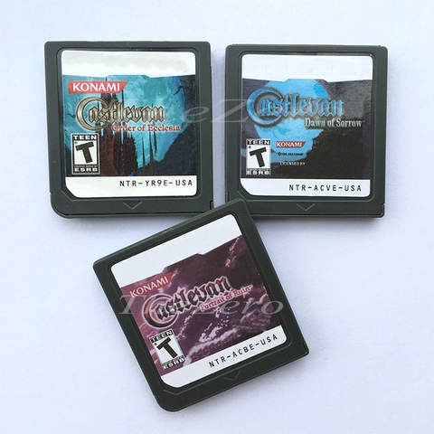 Castlevania Series Order of Ecclesia Dawn of Sorrow Portrait Video Game  Cartridge Console Card US Version for DS3DS2DS Console ► Photo 1/1