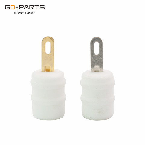 GD-PARTS Ceramic Pin Caps Tube Plate Anode Caps for FU-29 829 829B FU29 GU32 832 FU32 Vintage Audio Amplifier DIY ► Photo 1/6