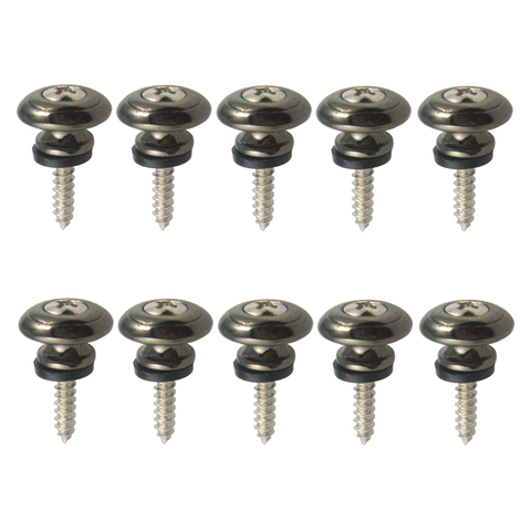 Mushroom Head Guitar Strap Lock End Pins Pegs Strap Buttons for Acoustic Electric Bass Guitar ► Photo 1/5