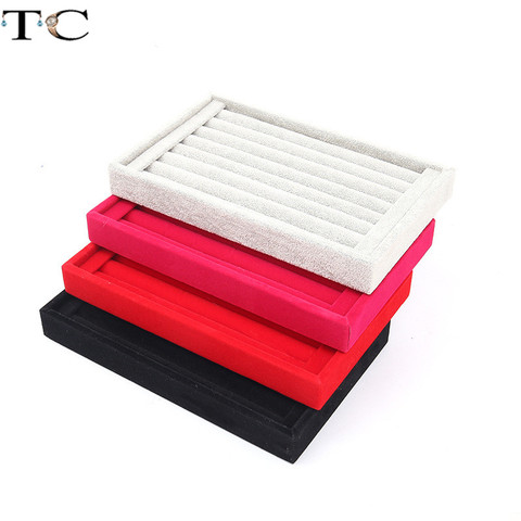Ring Tray Earring Tray Jewelry Storage Display Organizer Jewelry Display Tray Rings Earrings Showcase ► Photo 1/6