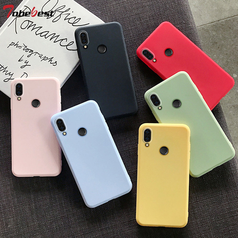 Candy Solid Color Silicone Case For Xiaomi Redmi Note 8 7 7A 6 6A 5 5A 4 4X K20 Pro Go Coque Fashion Matte Soft TPU Phone Cover ► Photo 1/6