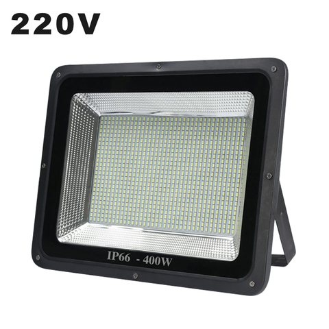 LED Floodlight 220V Project-light Lamp 10W 30W 50W 200W 300W 400W Outdoor Flood Light Waterproof IP65 IP66 Searchlight Spotlight ► Photo 1/5