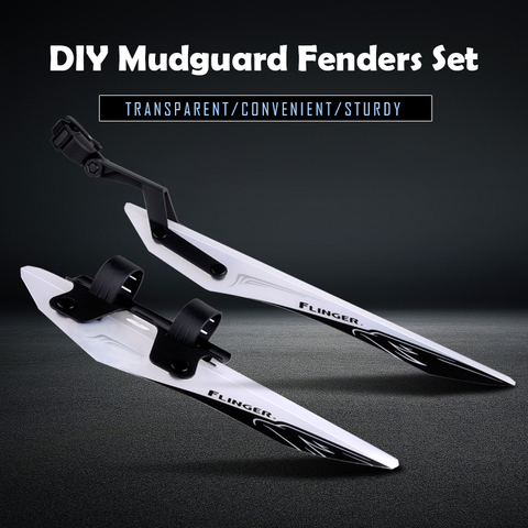 Mountain Bicycle Fender Bike Mudguards E Bike Fender Front Rear Quick Release DIY Fender Sets On Sale ► Photo 1/6