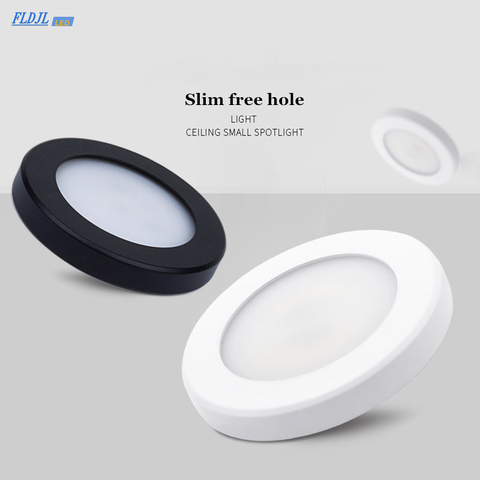 LED Downlight Mini Surface Mounted 220V 240V  5W 7W Panel Spot Light Ultra thin Indoor Lighting Home Kitchen Cabinet Lamp ► Photo 1/5