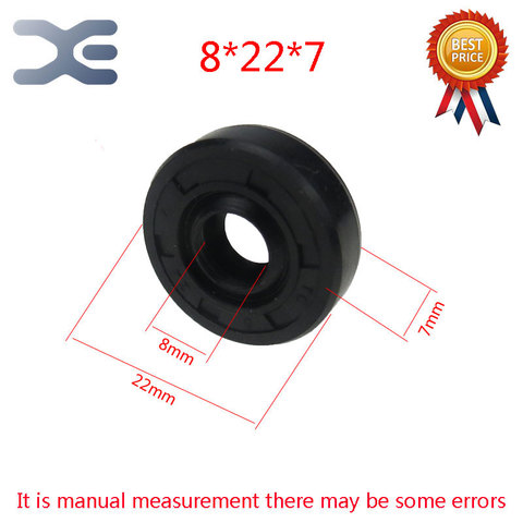 1Pcs Breadmaker Sorbet Machine Repair Parts  For LG Oil Seal Ring TC Inner Diameter 8 Outer Diameter 22 Thickness 7 Wearable ► Photo 1/5