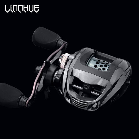 LINNHUE Baitcasting Reel WB 2000 Shallow Deep Spool 6.3:1 High Speed Saltwater Reel Fishing Pesca Bass Fishing Reel ► Photo 1/6