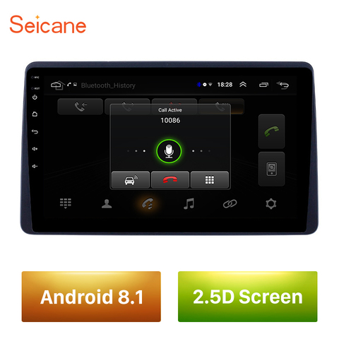 Seicane 9 inch GPS Navigation USB AUX Car Unit Radio Android 8.1 For Renault Duster 2022 support Carplay DVR OBD Digital TV ► Photo 1/6