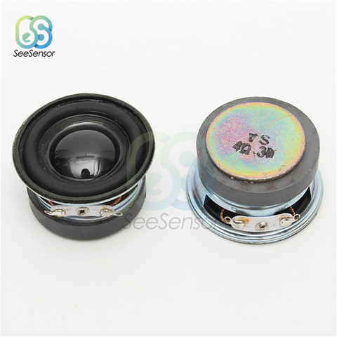 Mini Audio Portable Speakers 4 Ohm 3W Diameter 40mm Full Range Speaker DIY Stereo Home Theater Woofer Loudspeaker ► Photo 1/6