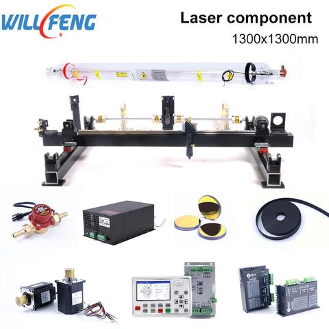 Will Feng 1300x1300mm Metal Mechanical Kit 80w 100w Laser Awc708s Motor Drive Diy Assemble Co2 Cutter Engraving Machine Alitools - Diy Co2 Laser Engraver Kit
