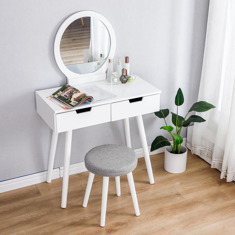 Review On Simple Dresser Table Mirror, Vanity Desk Mirror Set