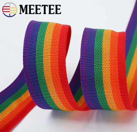 20Meter Meetee 20-50mm PP Webbing Backpack Pet Strap Tape Polyester Band Ribbon for Luggage Belt Bags Handles DIY Part Accessory ► Photo 1/6