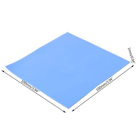 1Sheet 100x100x1mm/100x100x3mm Thermal Conductivity CPU Heatsink Cooling Conductive Silicone Pad Thermal Pad for PC Computer C26 ► Photo 1/6